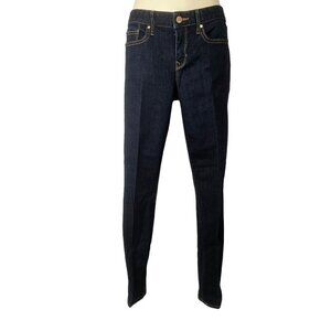 Always Skinny Gap 1969 Jeans Discontinued Dark Wash Denim Low Rise Womens 27r